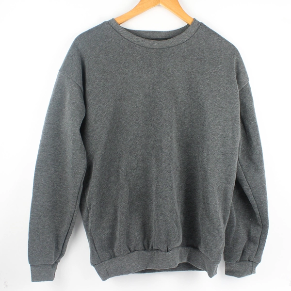 Unisex XL Gray Crewneck Pullover Sweater