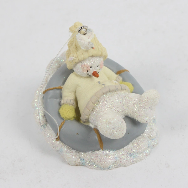Russ Berrie and Co. Snowman in Air Tube Ornament