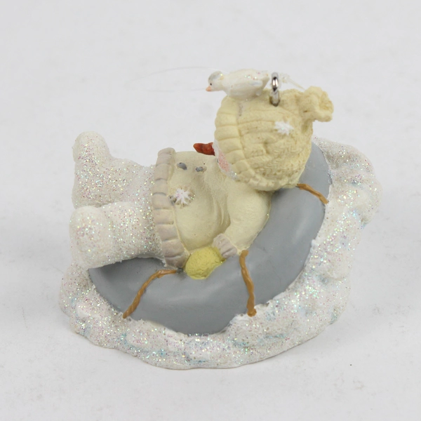 Russ Berrie and Co. Snowman in Air Tube Ornament