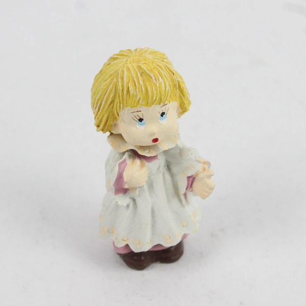 Lot of 3 Children Holiday Christmas Caroling Miniature Figurines 