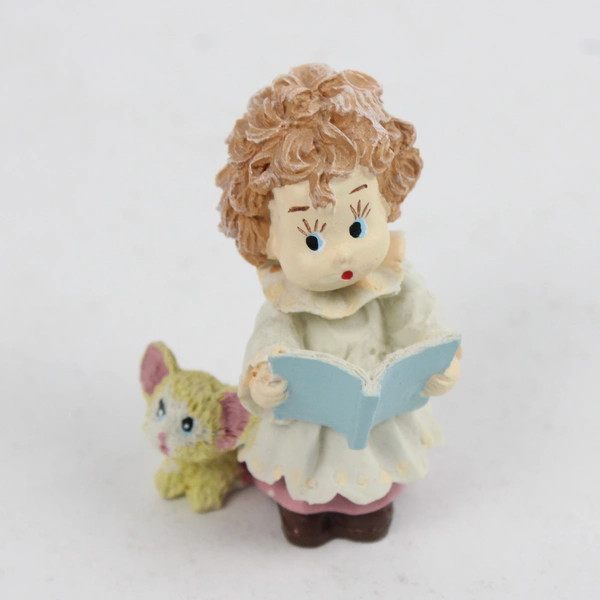 Lot of 3 Children Holiday Christmas Caroling Miniature Figurines 