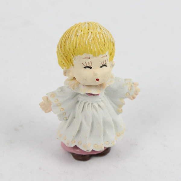 Lot of 3 Children Holiday Christmas Caroling Miniature Figurines 