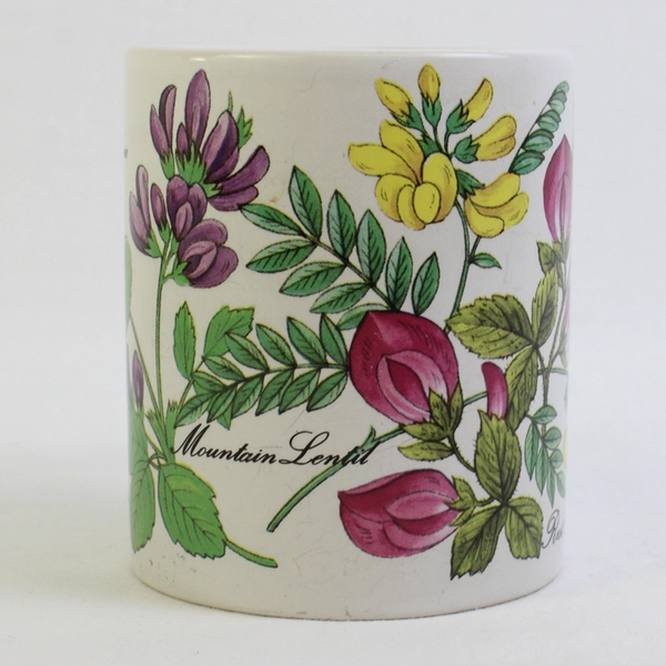 Unmarked Wildflower Design Ceramic Coffee Mug