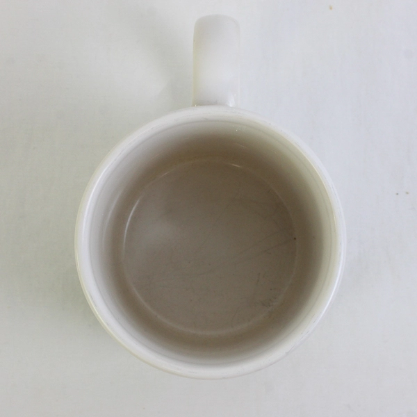 Unmarked Wildflower Design Ceramic Coffee Mug