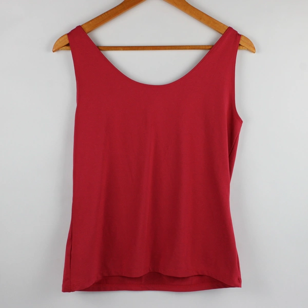 Liz Claiborne Women's L Hot Pink Pullover Stretchy Tank Top Shell