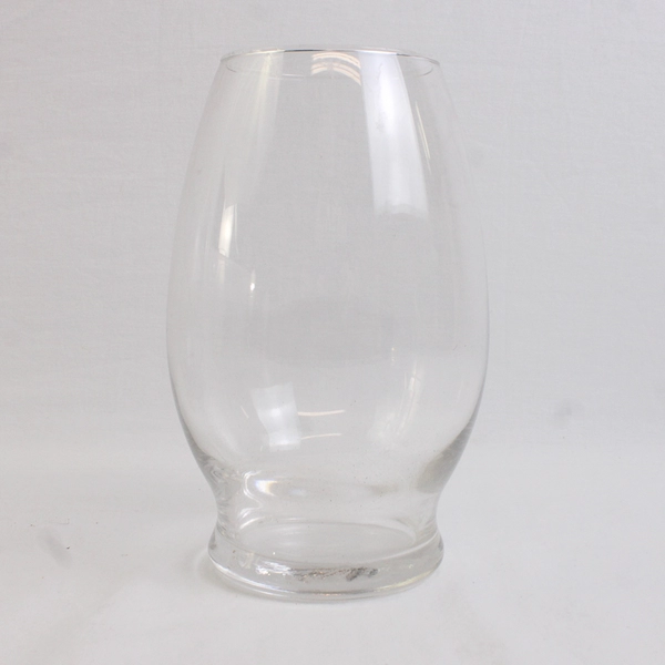 Lot Of 6 Matching Unbranded Clear Mario Glass Vases Terrariums Craft Decor 7.25"