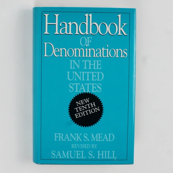 Handbook of Denominations in the United States Frank S Mead 1995 Hardcover DJ