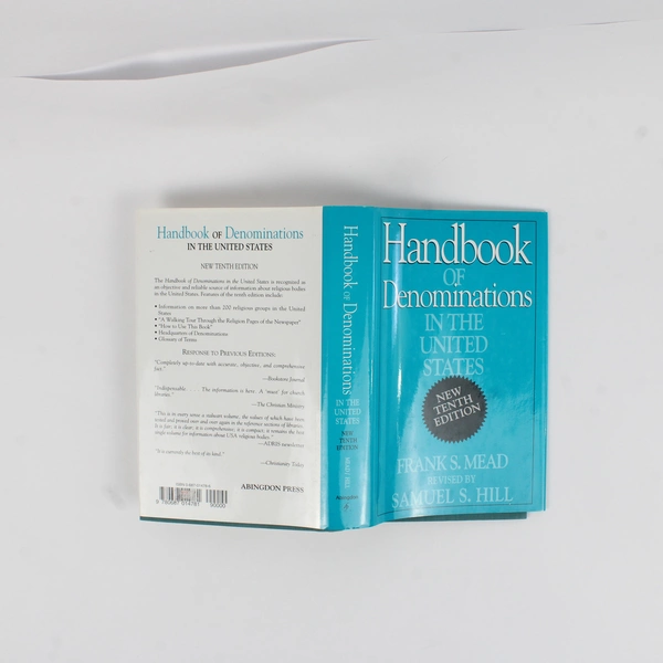 Handbook of Denominations in the United States Frank S Mead 1995 Hardcover DJ
