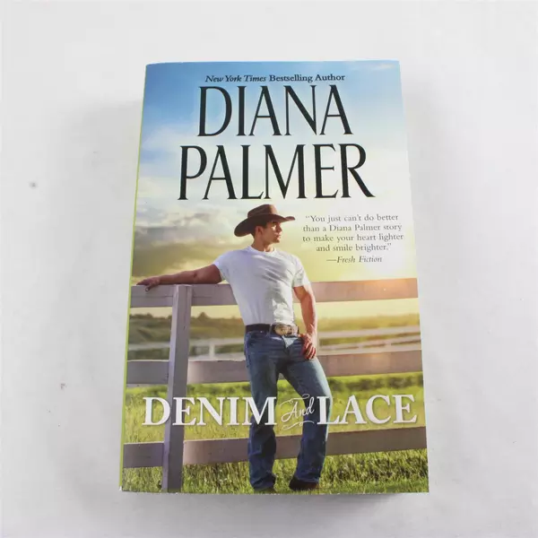 Denim and Lace by Diana Palmer HQN Paperback Romance Novel 