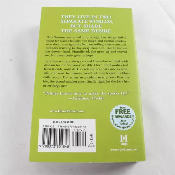 Denim and Lace by Diana Palmer HQN Paperback Romance Novel 