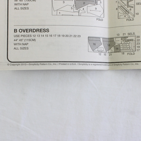 Simplicity Andrea Schewe 1773 Medieval Costumes Womens Size H5 (6,8,10,12,14)