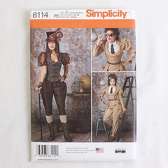 Simplicity Theresa LaQuey 8114 Steam Punk Costumes Womens Sz R5 (14,16,18,20,22)