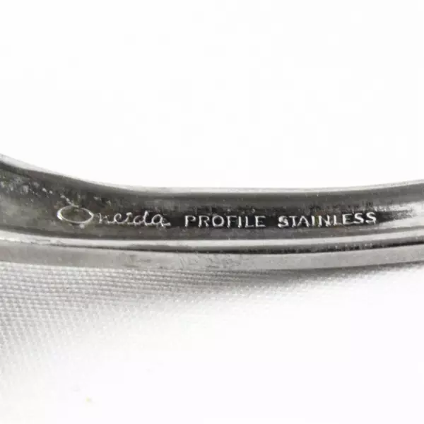 Set of 12 Oneida Galveston Stainless Place/Oval Soup Spoons 6.75" 