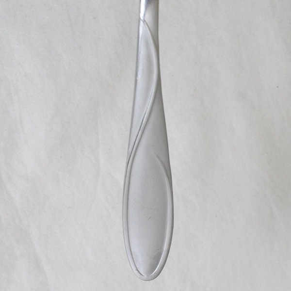 Set of 6 Cambridge Silver Gabriella Sand Pattern Teaspoons Stainless 6.88"