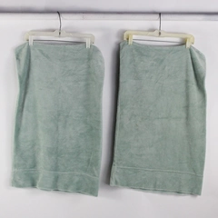 Lot Of 2 Matching Berkshire Muted Green Fuzzy Fleece Pillow Cases 20.5" x 30"