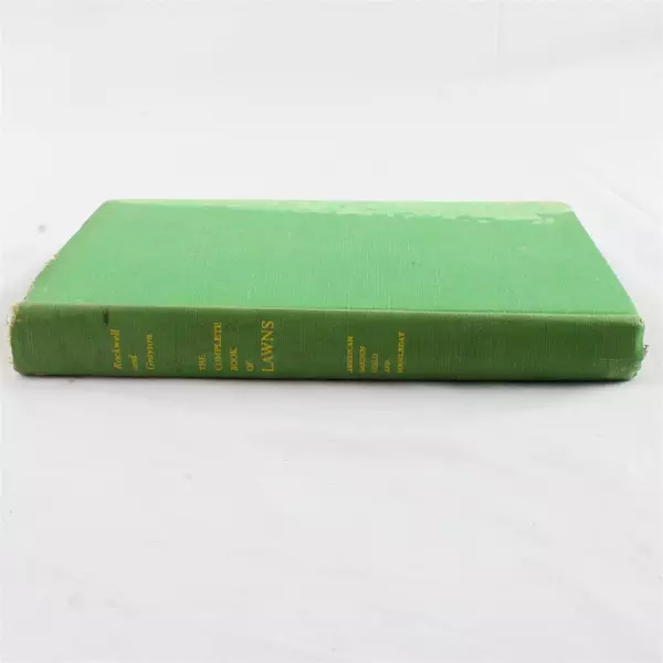 Complete Book of Lawns Rockwell & Grayson 1956 HC Vintage Gardening Guide