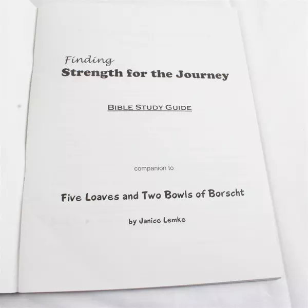 Finding Strength for the Journey Bible Study Guide by Janice Lemke PB 2002