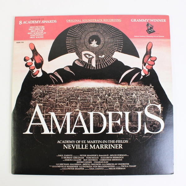 Amadeus Soundtrack Vinyl 2 Rec. Set Promotion WAM-1791 Fantasy Records 12" 1984