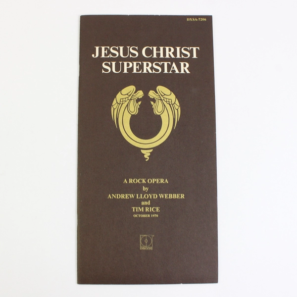 Jesus Christ Superstar 2 Record Set-Decca DXSA 7206 12 inch LP Records w booklet
