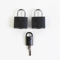 Ricardo Beverly Hills Luggage Locks Set with 2 Locks and Key Used