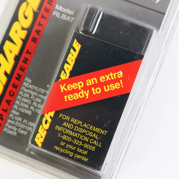 First Alert ReadyLite Light Replacement Rechargeable Battery Model RLBAT