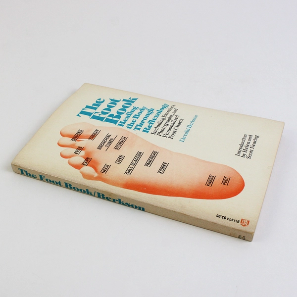 The Foot Book Healing the Body Through Reflexology by Devaki Berkson 1979 