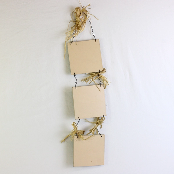 Fall Décor "Welcome" Wall Hanging Sign Wooden Pumpkins 18" x 5" 