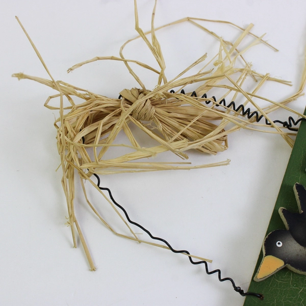 Fall Décor "Welcome" Wall Hanging Sign Wooden Pumpkins 18" x 5" 