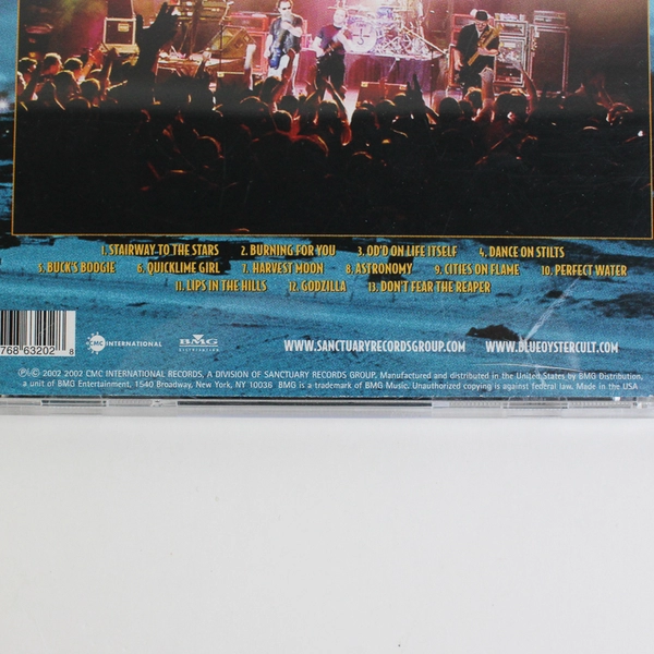 A Long Days Night CD Blue Oyster Cult 2002 Sanctuary Records Hard Rock