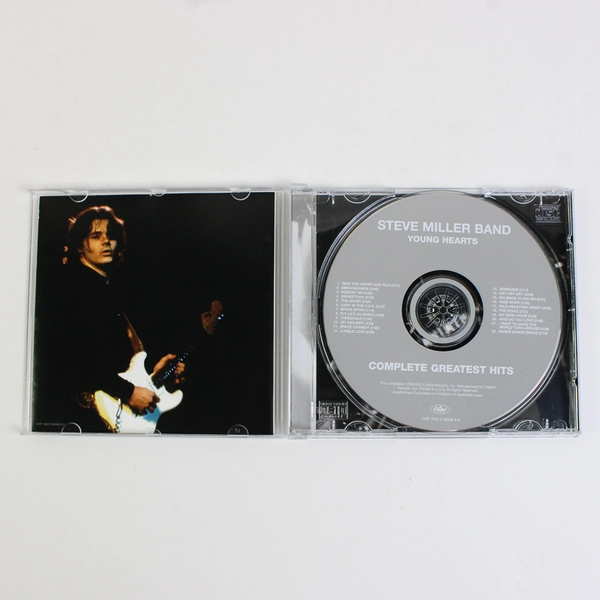Young Hearts CD by Steve Miller 2003 Capitol Records Remastered Compilation