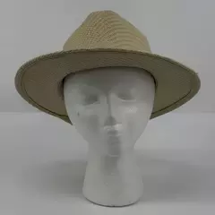 Handmade Men's 100% Genuine Toquilla Straw Hat Leather Band Made in Ecuador Sz L
