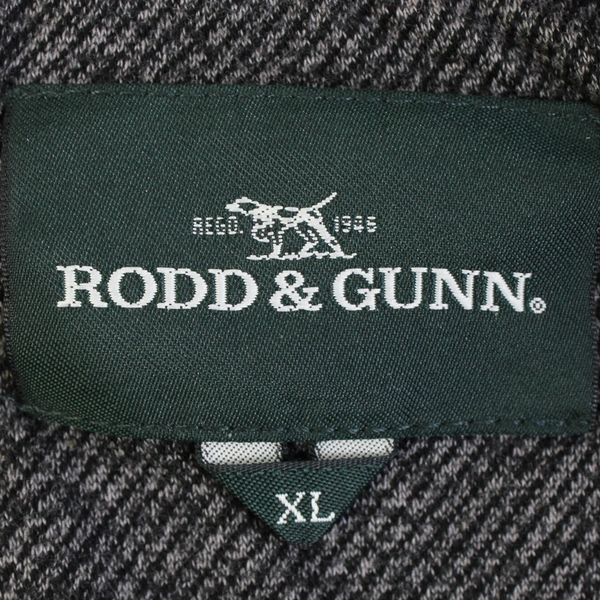 Rodd & Gunn Dark Gray 1/4-Zip Jacket Men's Size XL