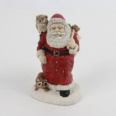 Jolly Old Elf "Wise Old Friends" Santa Figurine Made in USA 