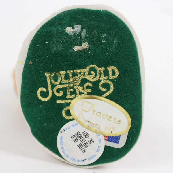 Jolly Old Elf "Wise Old Friends" Santa Figurine Made in USA 