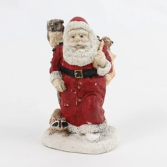 Jolly Old Elf "Wise Old Friends" Santa and Animals Figurine Made in USA 