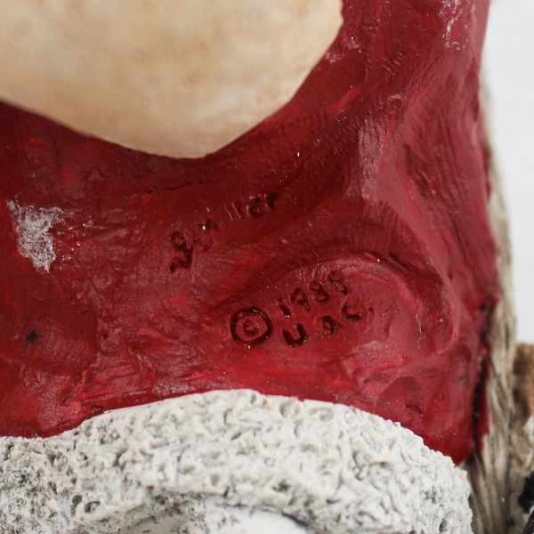 Jolly Old Elf "Wise Old Friends" Santa and Animals Figurine Made in USA 