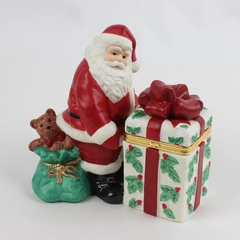 PartyLite Jolly Santa Christmas Votive Candle Holder 