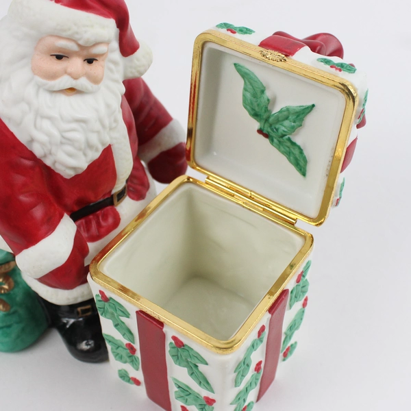 PartyLite Jolly Santa Christmas Votive Candle Holder 