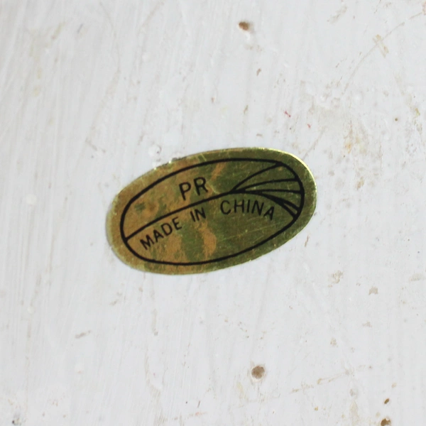 Christmas Santa Skiing Figurine Made with Fabric Mache and Resin