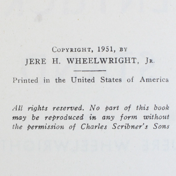 Kentucky Stand by Jere Wheelwright Vintage 1951 Charles Scribner's Sons HC DJ