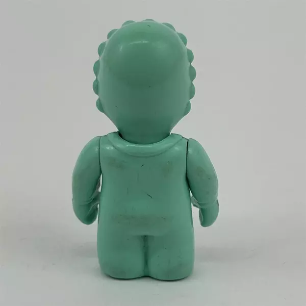 Vintage 1990s Little Tykes Dollhouse Baby W/ Green Clothes Blue Eyes USA