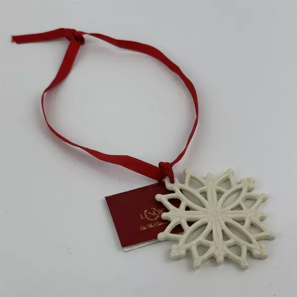 Lenox Pierced Snowflake Charms Christmas Ornament