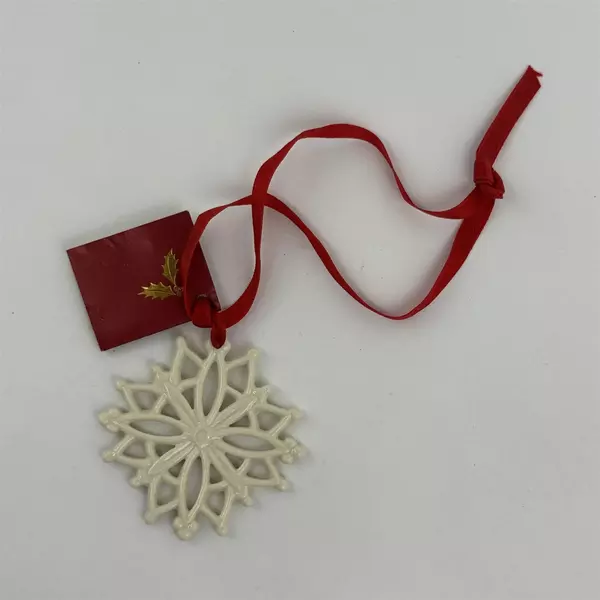 Lenox Pierced Snowflake Charms Christmas Ornament