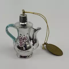 Rare Vintage Katherine’s Collection Coffee Pot Ornament 2 Inch