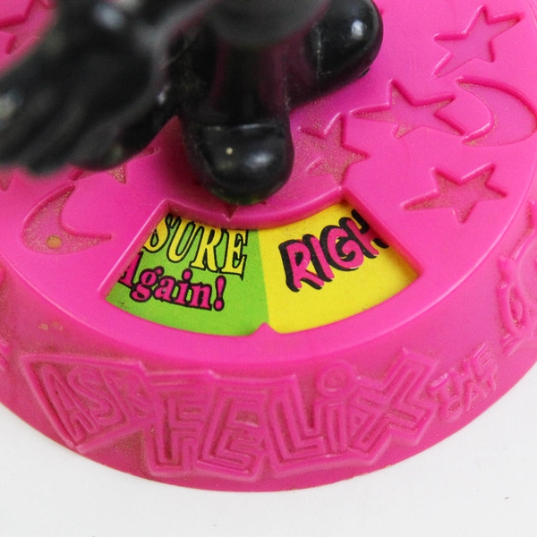 Felix The Cat Ask Felix Spinner Fortune Teller Figure Wendy’s Toy 1996