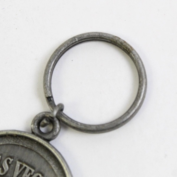 Las Vegas Bottle Opener Beer Soda 6” Pewter with Key Rings