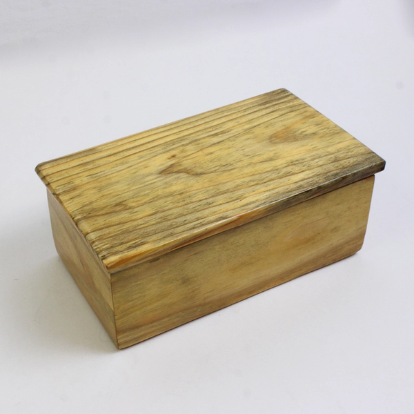 JTC Reclaimed Hill Country Wood Wooden Box with Lid Joseph the Carpenter Texas