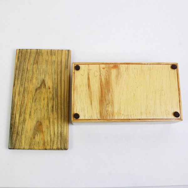 JTC Reclaimed Hill Country Wood Wooden Box with Lid Joseph the Carpenter Texas