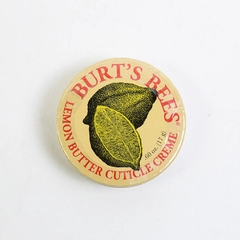 Burt's Bees Lemon Butter Cuticle Cream Nourishes Nails Softens Dry Cuticles NEW