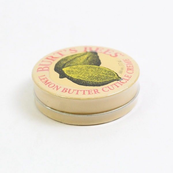 Burt's Bees Lemon Butter Cuticle Cream Nourishes Nails Softens Dry Cuticles NEW